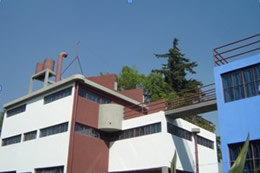 Casa estudio Diego Rivera-Frida Kahlo. México D.F. Proyecto: Juan O´Gorman
