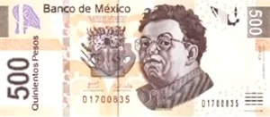 Billete de 500