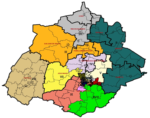 Distritos