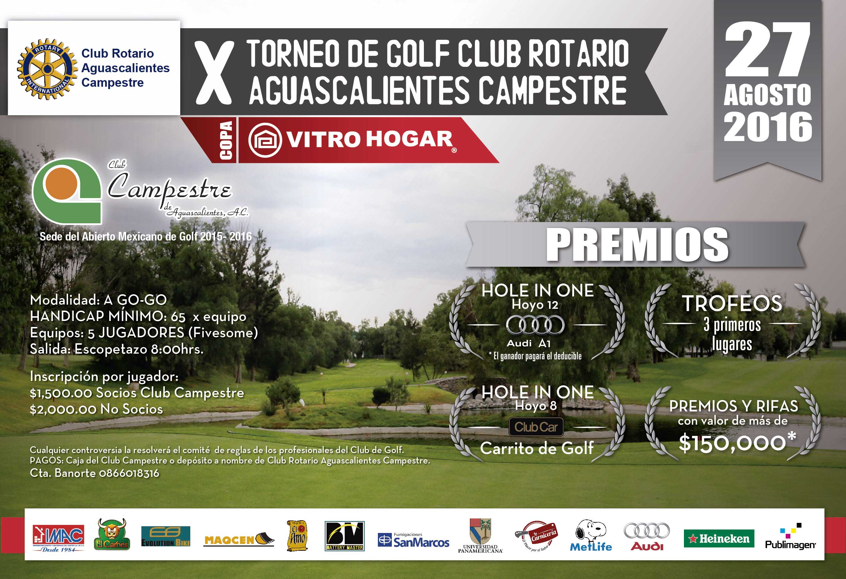 Rotario Torneo golf