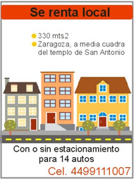 Rento local comercial en Aguascalientes