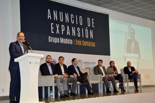 Grupo Modelo anuncia inversión en Aguascalientes por 5 millones de dólares